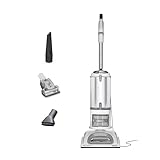 Shark | Upright Vacuum Cleaner | Navigator Lift-Away | Swivel Steering | HEPA Filter | Vacuum for Pet Hair | Crevice Tool & Dusting Brush Included | For Carpets & Hard Floors | White/Silver | NV356E