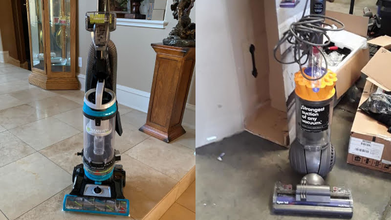 Bissell Cleanview Swivel Rewind Pet vs Dyson Ball Animal 2