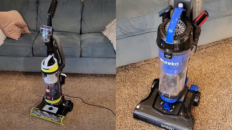 bissell cleanview vs eureka powerspeed: which is the best bang for the buck