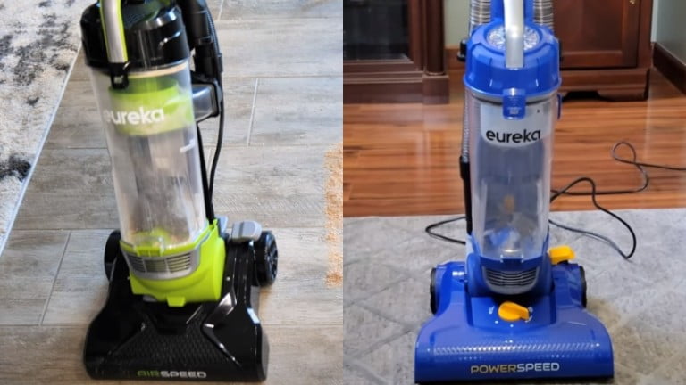 Eureka AirSpeed vs PowerSpeed NEU182A: Comparison Of Two Cheap & Strong Eureka Vacuums