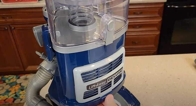 The Shark NV360 is equipped with a HEPA filter