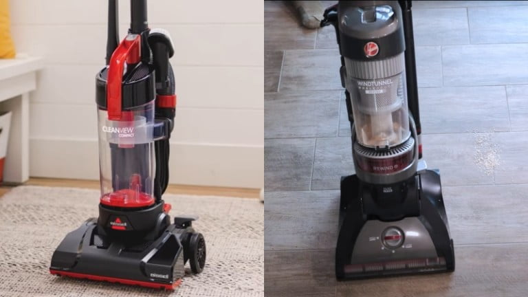 Bissell CleanView Compact vs Hoover WindTunnel Whole House Rewind UH71350V: Which Performs Better?