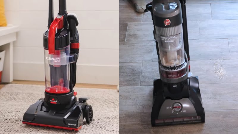 Bissell CleanView Compact vs Hoover WindTunnel Whole House Rewind UH71350V: Which Performs Better?