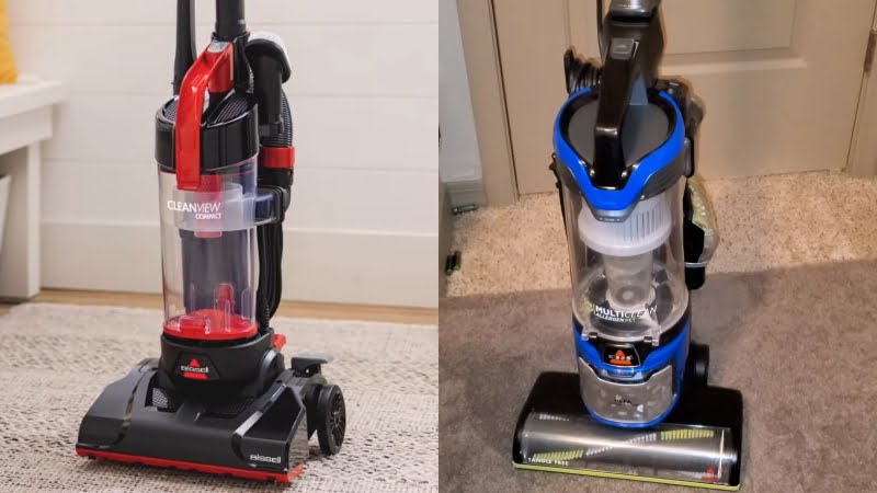 Bissell CleanView Compact vs MultiClean 2999: Which Is Better - Compact Or Full-Size Vacuums?