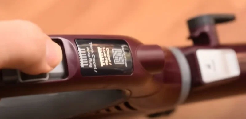 fingertip controls of the nv752