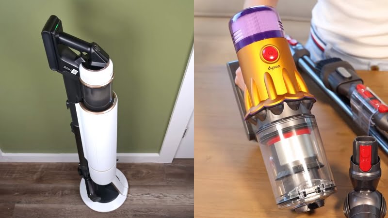 Samsung Bespoke Jet Vs Dyson V12: What Are Differences Between Two Advanced Stick Vacuums
