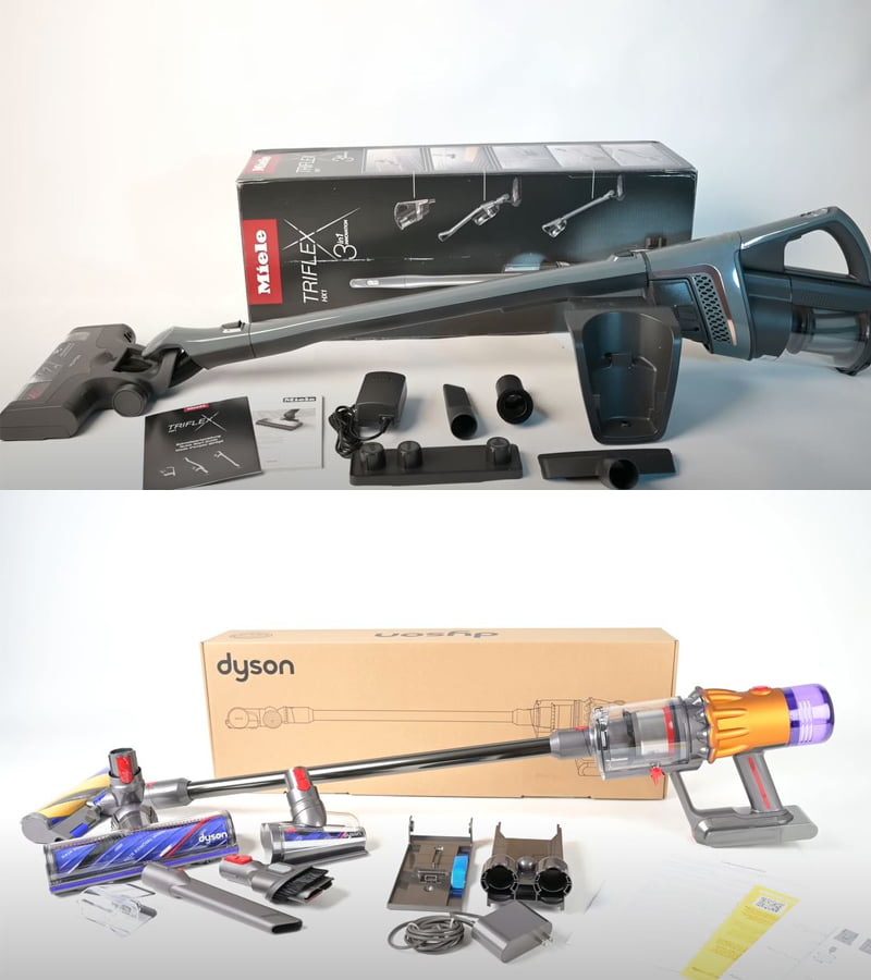Miele Triflex HX1 Vs Dyson V12 A Head To Head Comparison