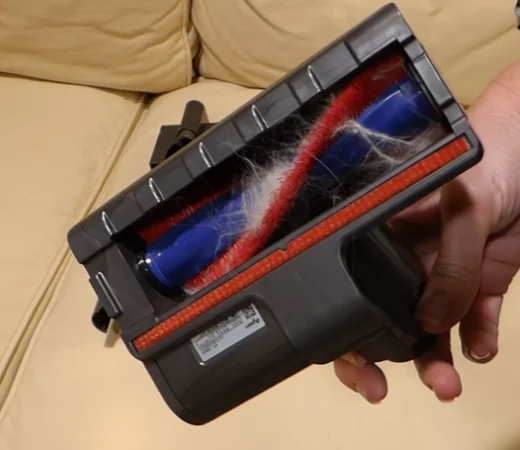 Dyson V8 users with additional tools pet hair